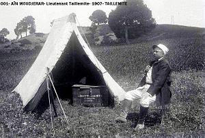 001- Ain Moudjerar- 1907- Lieutenant Taillemite-  Collection Taillemite_2